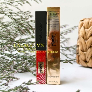 Son YSL The Slim Wild Collector Crocrodile Series 119 Light Me Red 2.2gr ( Phiên Bản Đặc Biệt )
