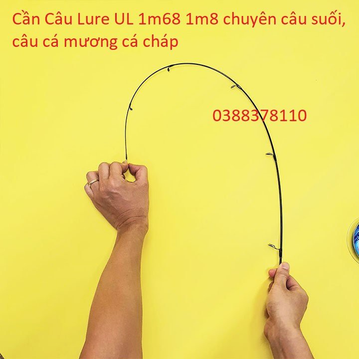 Cần Câu Lure UL Chuyên Câu Suối, Câu Cá Mương, Cá Cháp - CL2K 2