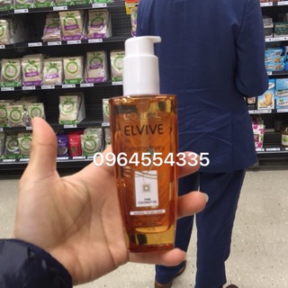 Tinh chất dưỡng tóc gấp 10 lần dưỡng tóc thông thường L'oreal Paris Elvive Extraordinary Oil Hair Treatment 100ml