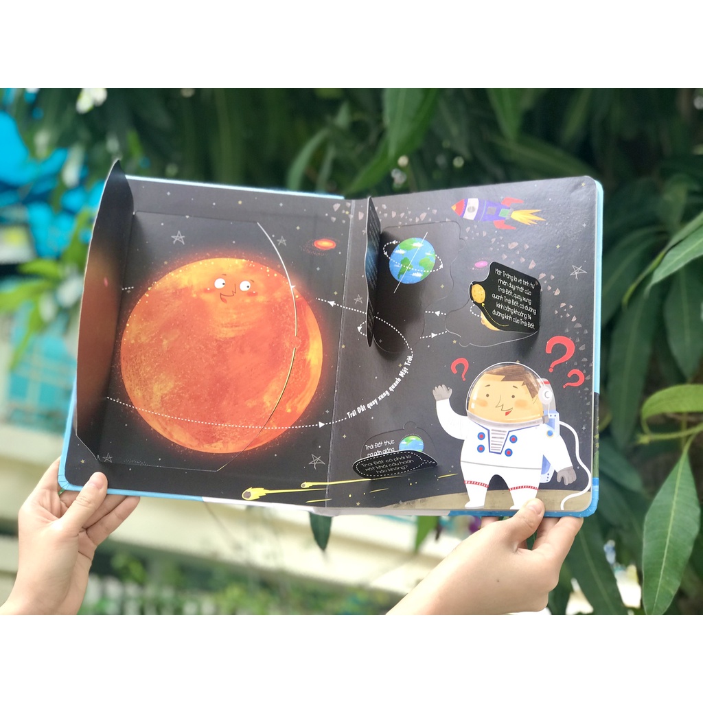 SÁCH - Lift-The-Flap - Lật mở khám phá - Planet Earth - Trái Đất của chúng ta