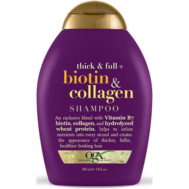 Dầu gội đầu,dầu xả Biotin &amp; Collagen Thick and full