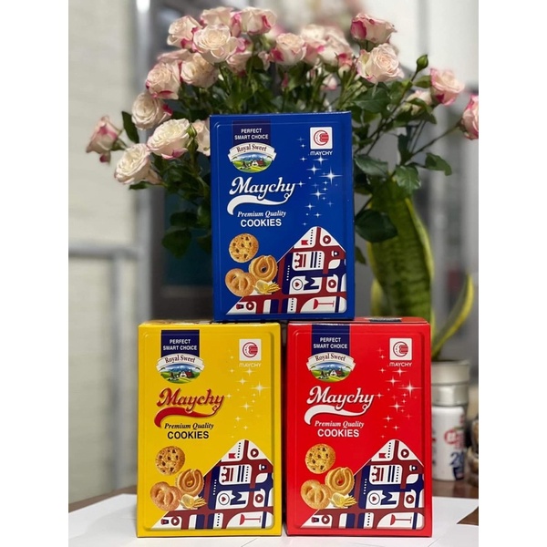 Bánh quy Maychy 280g mèo thần tài