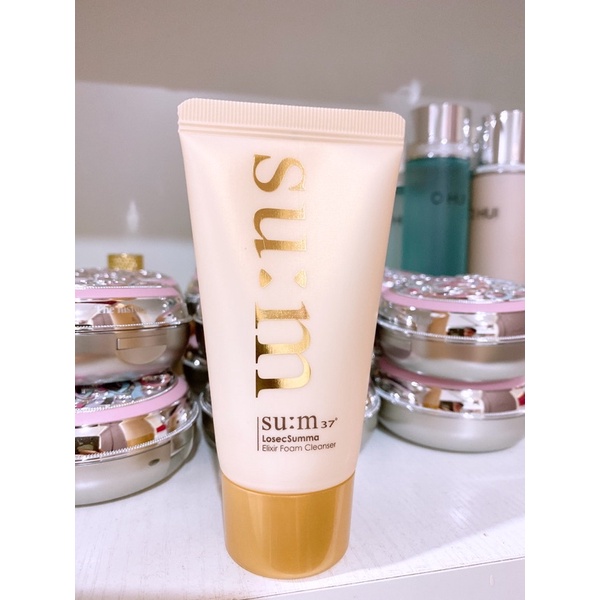 Sữa rửa mặt cao cấp SUM vàng Losec Summa Elixir Foam Cleanser (SIZE MINI 60ML) | BigBuy360 - bigbuy360.vn