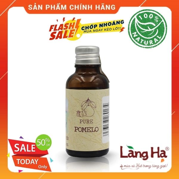 Tinh dầu Bưởi Làng Hạ, ngăn ngừa rụng tóc, giúp tóc mọc nhanh và chắc khỏe