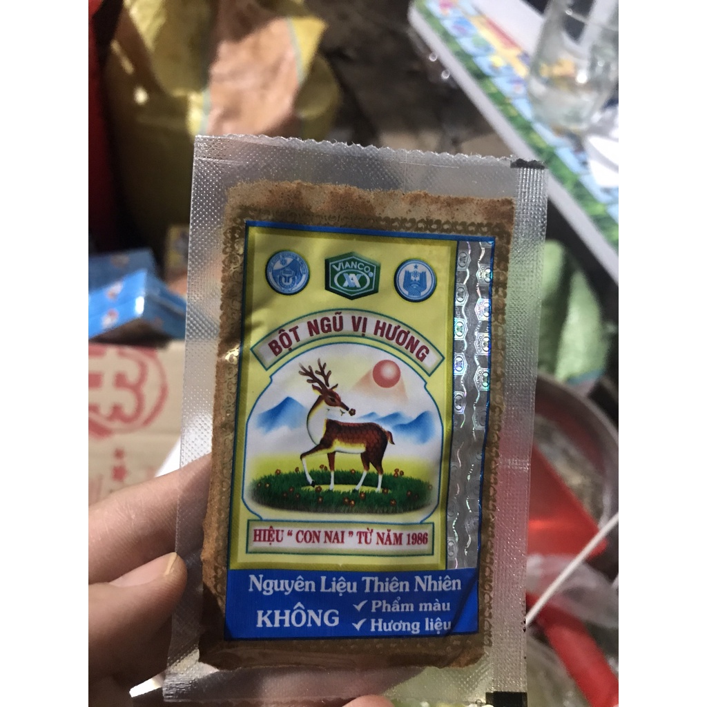 Ngũ vị hương gói 5gr/10gr