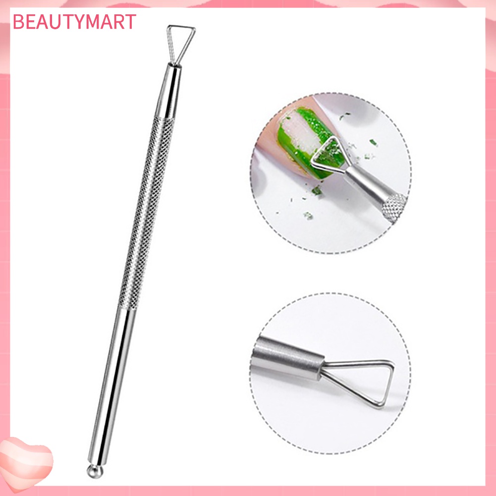 Dụng Cụ Tẩy Sơn Móng Tay Bằng Thép Không Gỉ Tiện Dụng