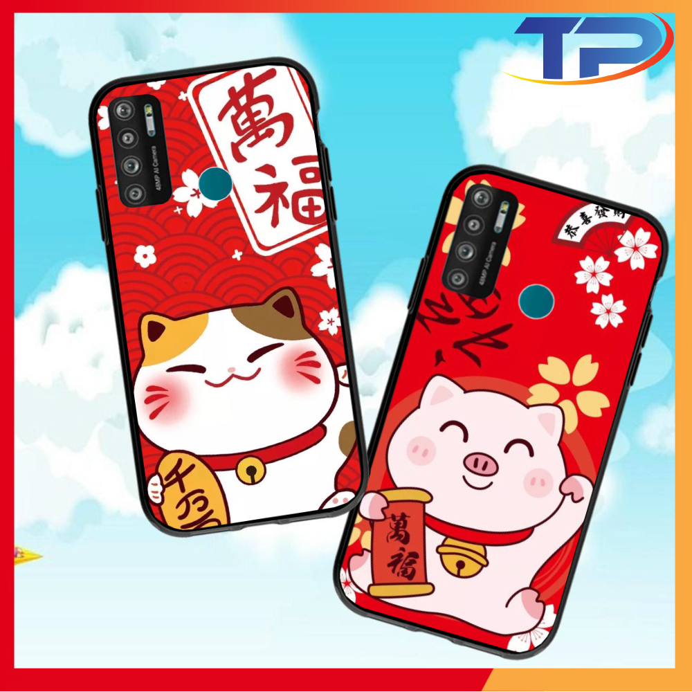 Ốp lưng Vsmart Live 4 / Joy 4 / Star 4 / Joy 3 / Bee 3 / Live /Aris Mèo Thần Tài 01
