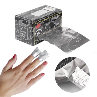 Cuộn giấy bạc ủ phá móng gel loại có lưỡi cắt