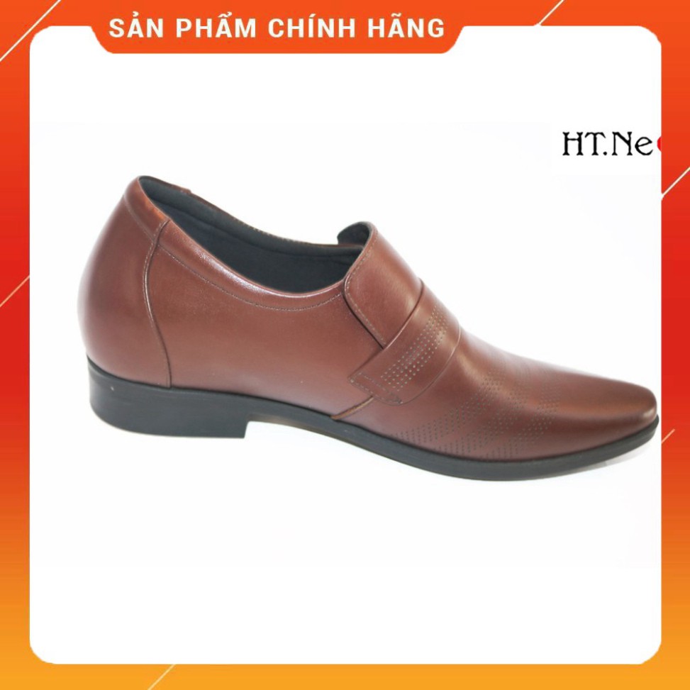 Giày nam tăng chiều cao 💔 HT.NEO 💔 da bò thật 100% kết hợp đế cao su cao ngay 6cm cực đẹp kết hợp quần tây siêu lịch s