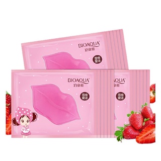 Mặt nạ môi dưỡng môi giảm thâm chống lão hóa dưỡng ẩm cấp ẩm Bioaqua MINNA MN07