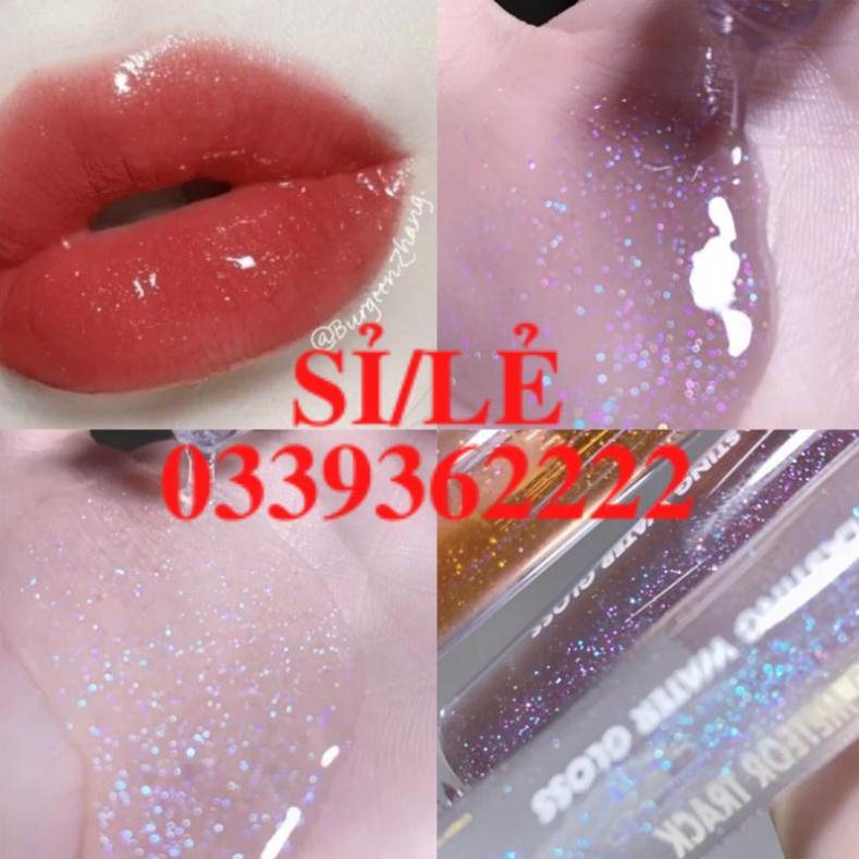 [ CHÍNH HÃNG ] Full set 3 cây son bóng nhũ Cappuvini Crystal Lipstick Sena Beauty  HAIANHSHOP