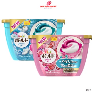 Viên Giặt Xả Gelball Bold 3D P&G Nhật Bản ( Gelball )