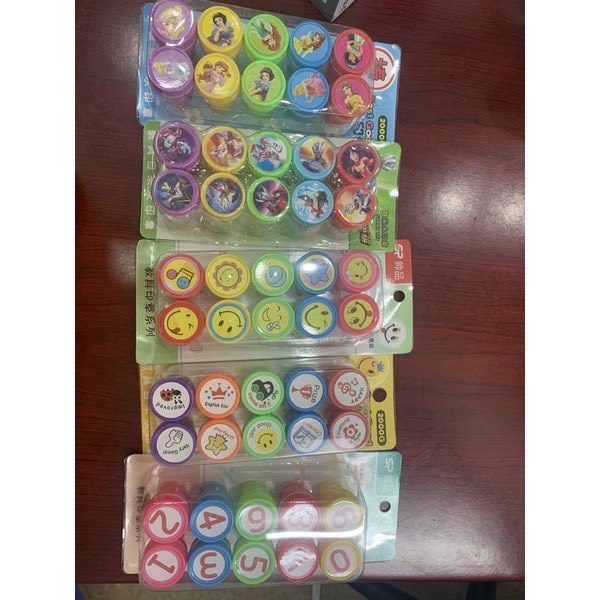 SET 10 CON DẤU STICKER LỜI KHEN THƯỞNG CHO BÉ