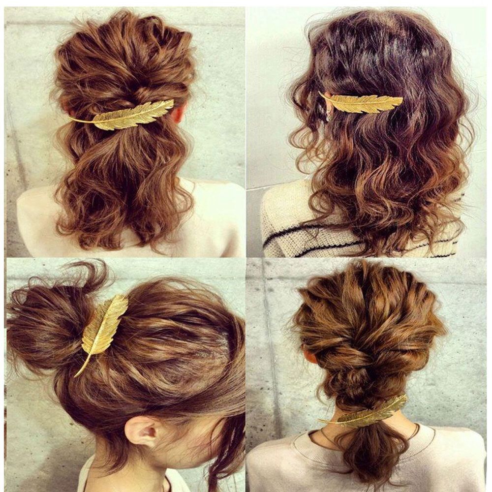 Kẹp tóc hình lá