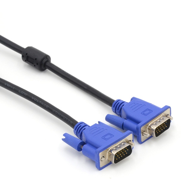 Dây Cáp Máy Chiếu Máy Tính Để Bàn PC Laptop Tín Hiệu VGA Dell Theo Màn Hình Dài 1.5M 1.8M 3M