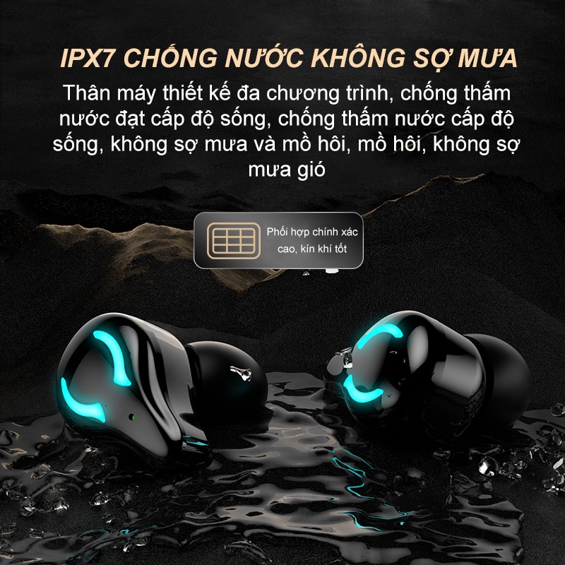 Tai Nghe Bluetooth, ko dây tay nghe bluetooth 5.0,android chụp tai X1 gaming earphone