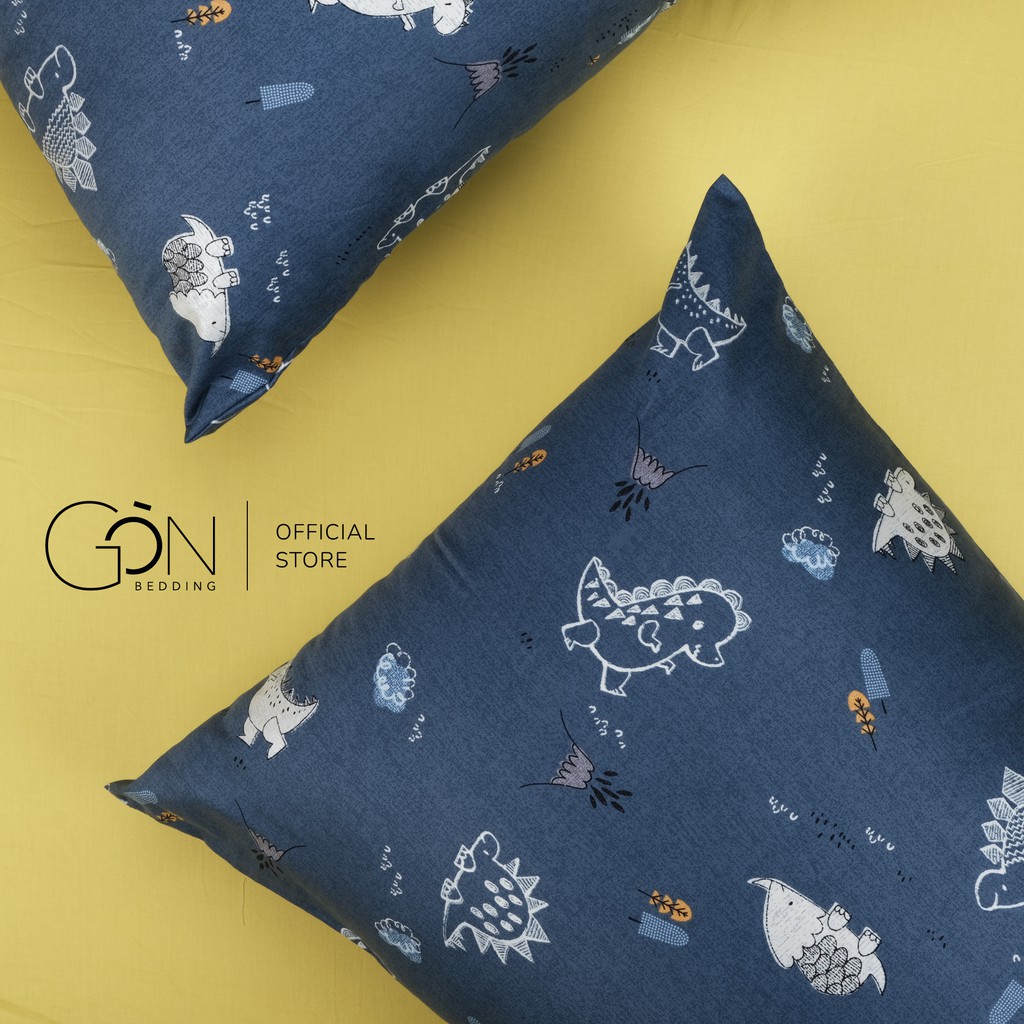 [NHIỀU MẪU] Vỏ Gối Nằm Gòn Bedding 50x70 cm Cotton 100% Hàn Quốc Họa Tiết (cặp)