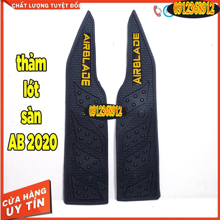 🌴THẢM ĐỂ CHÂN CAO SU THAILAND CHO AB 2020 (AIRBLADE) 🌴