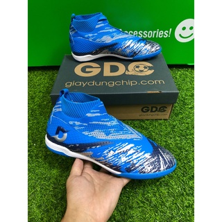 Giày Đá Bóng GDC (Giày Dũng Chíp 88 ) Xanh Dương