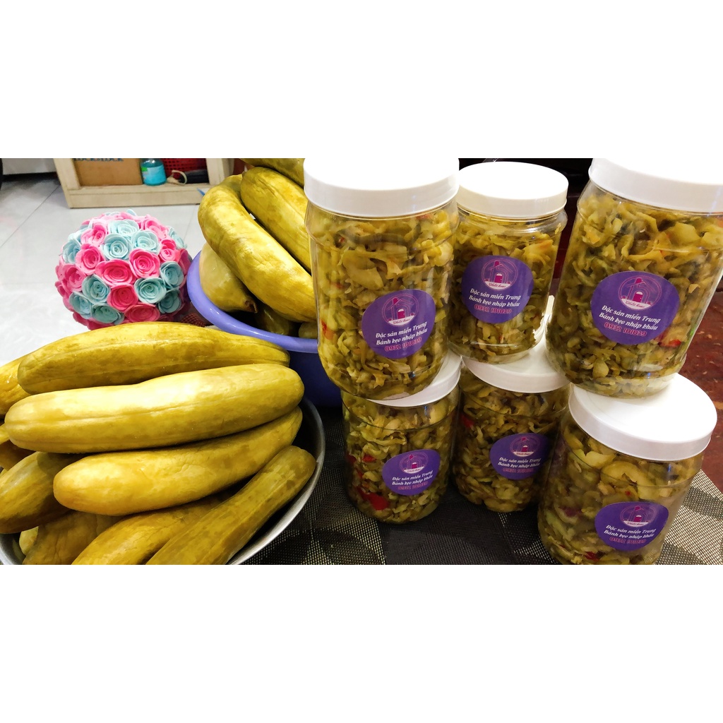 DƯA GANG MUỐI QUẢNG NAM GIÒN TAN ĂN MÃI KHÔNG NGÁN