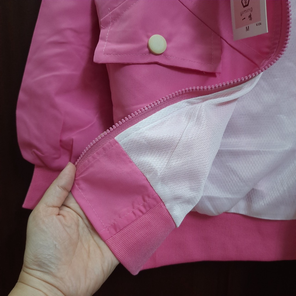 Áo khoát dù phong cách Hàn quốc cho bé gái - Áo khoát trẻ em