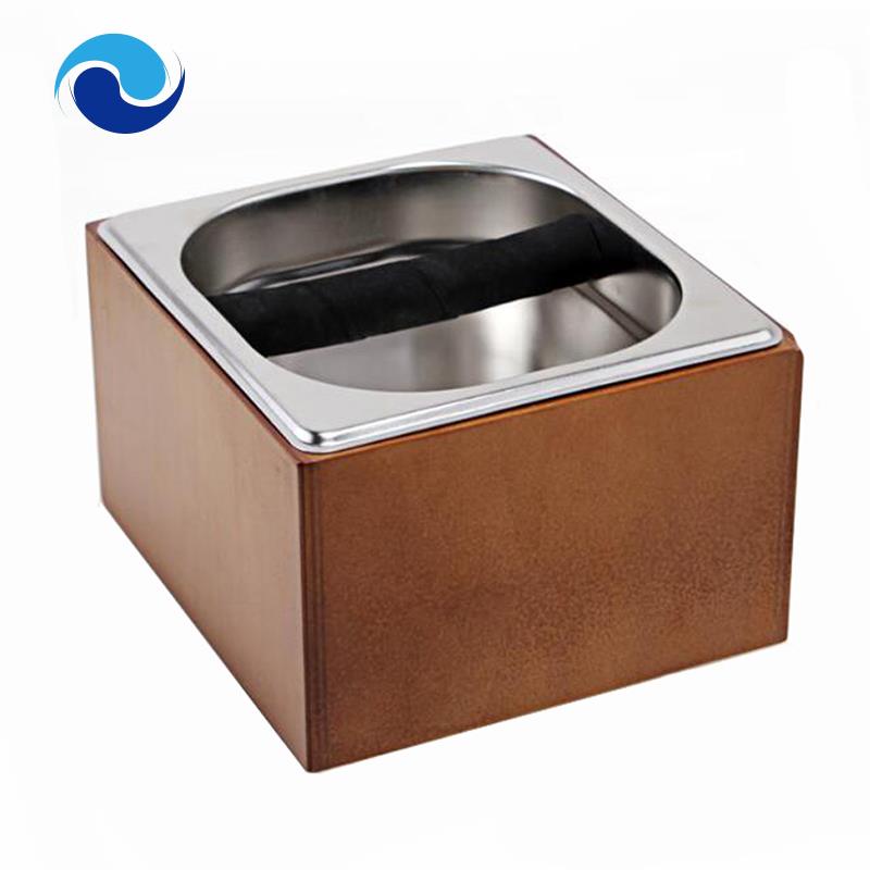 Hộp Đập Bã Cà Phê Bằng Thép Không Gỉ Tiện Dụng