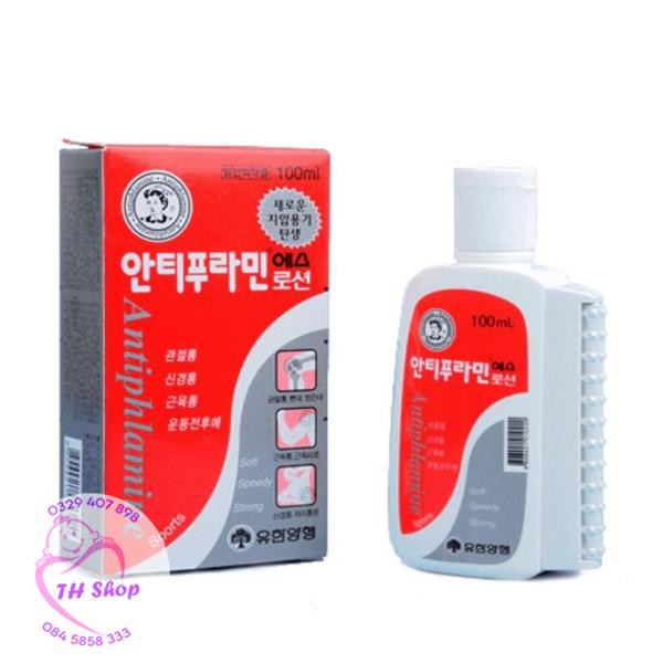 Dầu Nóng Xoa Bóp Hàn Quốc Antiphlamine 100ml