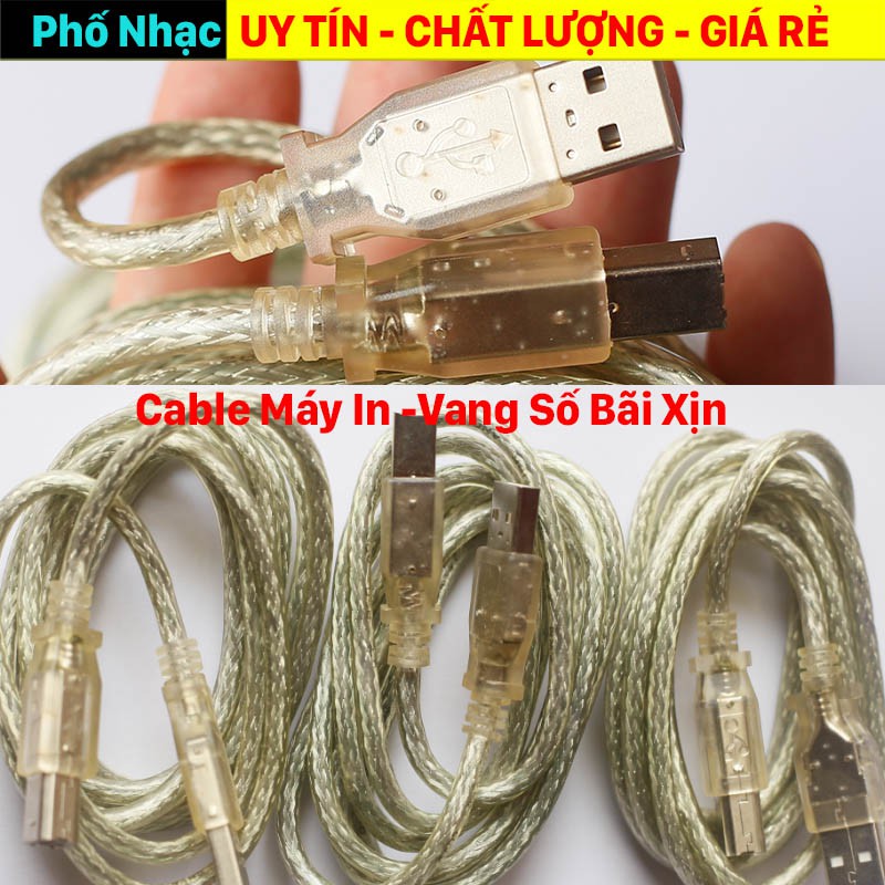 Dây cáp Chỉnh Vang Số - Cáp kết nối máy in, Cable PL2303 - Dây USB máy in