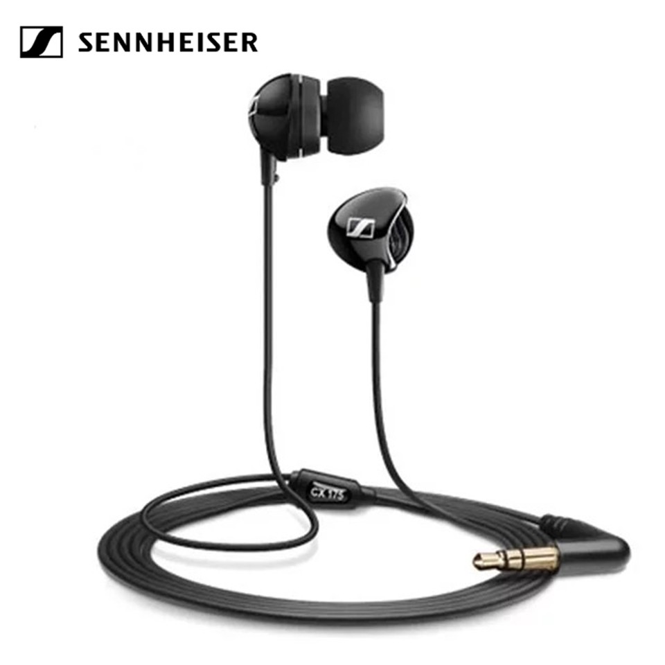 Tai Nghe Nhét Tai Sennheiser CX175 Phong Cách Thể Thao Giảm Tiếng Ồn Cho iPhone / Samsung / XiaoMi