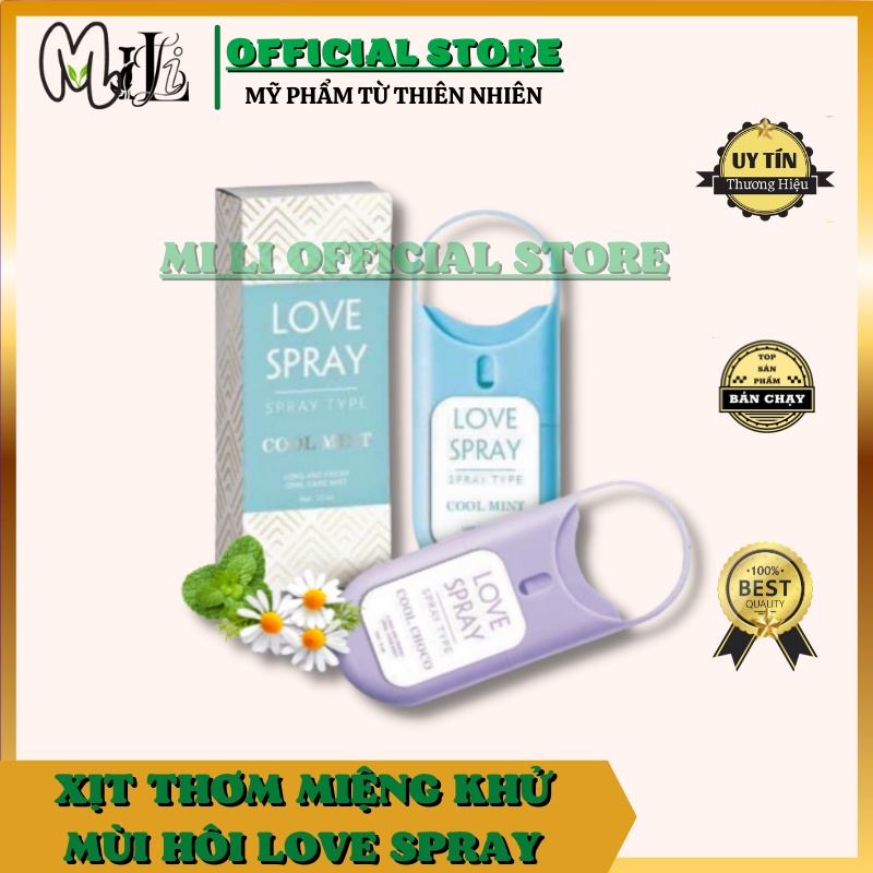Xịt Thơm Miệng Qlady Love Spray- Kissing Spray 10ml