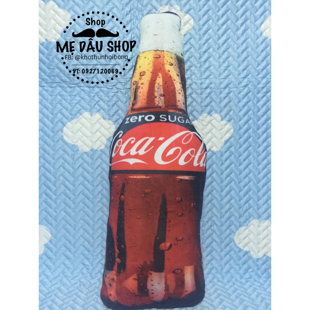 GỐI ÔM COCA (70cm) CAO CẤP GIẢM GIÁ RẺ NHẤT KHUYẾN MÃI SIÊU RẺ