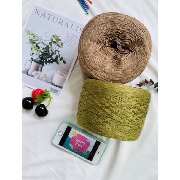 Sợi Rayon 100% Đài - Sợi chập - Cỡ sợi ~ 0.8mm - Sợi mùa hè - Chuyên áo, váy, bikini, áo dài...