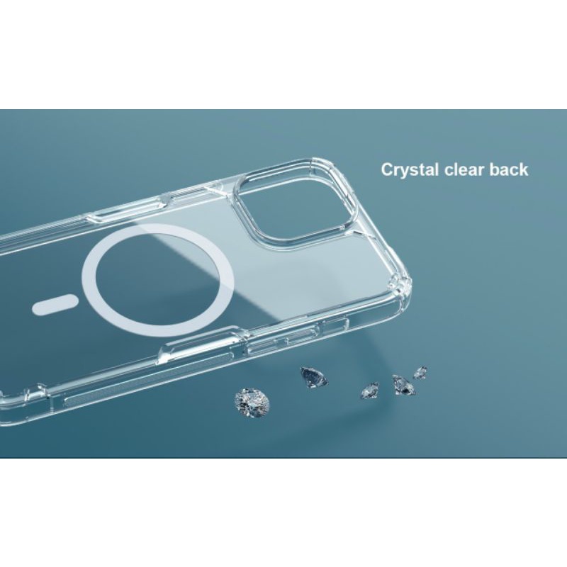 Ốp lưng trong nillkin hỗ trợ sạc hỗ trợ sạc không dây cho iPhone 13 Pro Max/13 Pro/13