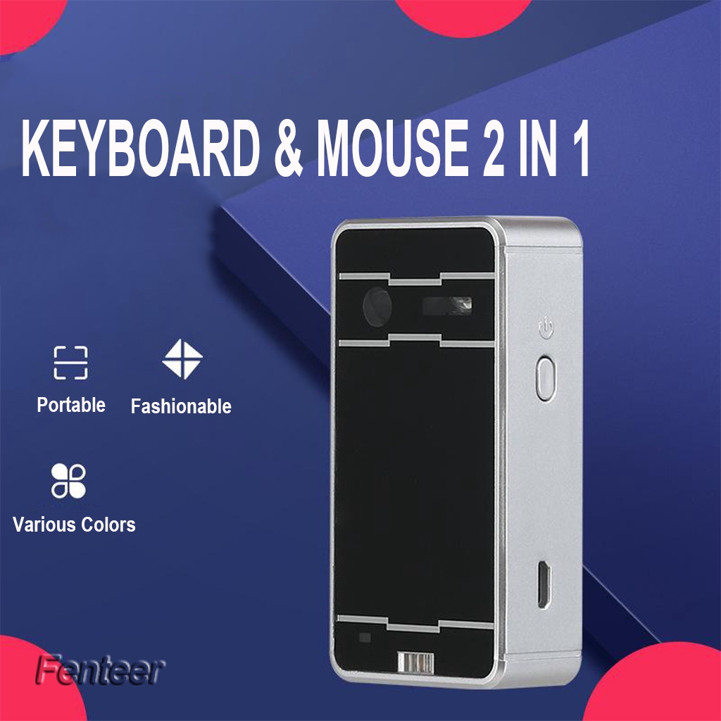 Bàn Phím Chiếu Laser Ảo Không Dây Cho Điện Thoại