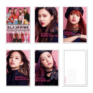 Bộ Thẻ Hình Nhóm Nhạc Blackpink