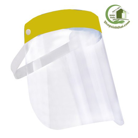 Tấm che mặt bằng kính bảo vệ sức khỏe cho người lớn - màu sáng