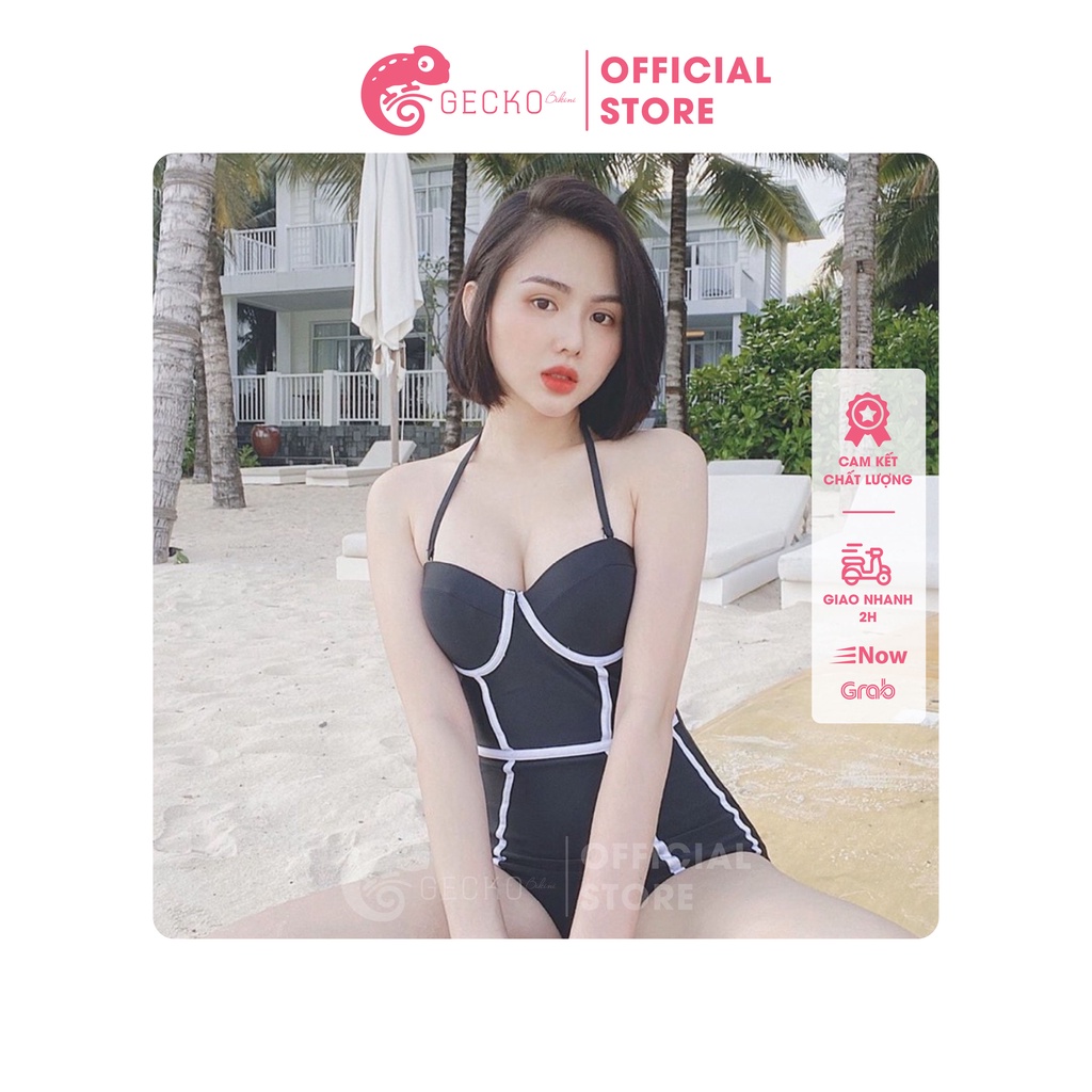 Bikini Đồ Bơi 1 Mảnh Liền Gọng Nâng Ngực GK0150 (Ảnh Thật)