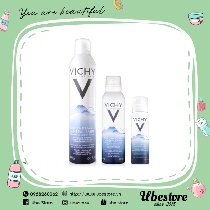 XỊT KHOÁNG VICHY MINERALIZING THERMAL WATER #SALE_OFF_60%