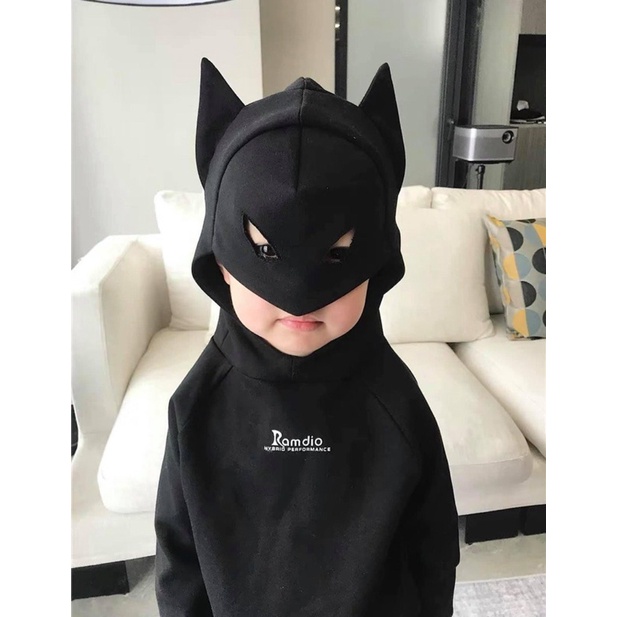 BÁN SỈ BỘ BATMAN RAMDIO MÀU ĐEN CHO BT