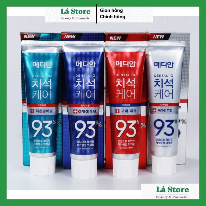 Kem đánh răng MEDIAN 93% Toothpaste Hàn Quốc 120g