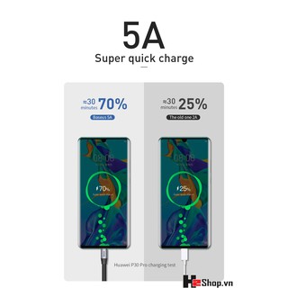 CÁP BASEUS USB TO TYPE-C 40W 23CM