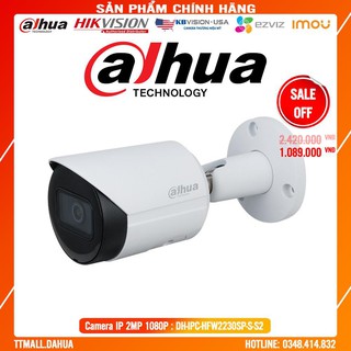 . . camera ip 2.0mp dahua dh-ipc-hfw2230sp-s-s2 - bảo hành chính hãng 2 năm . .