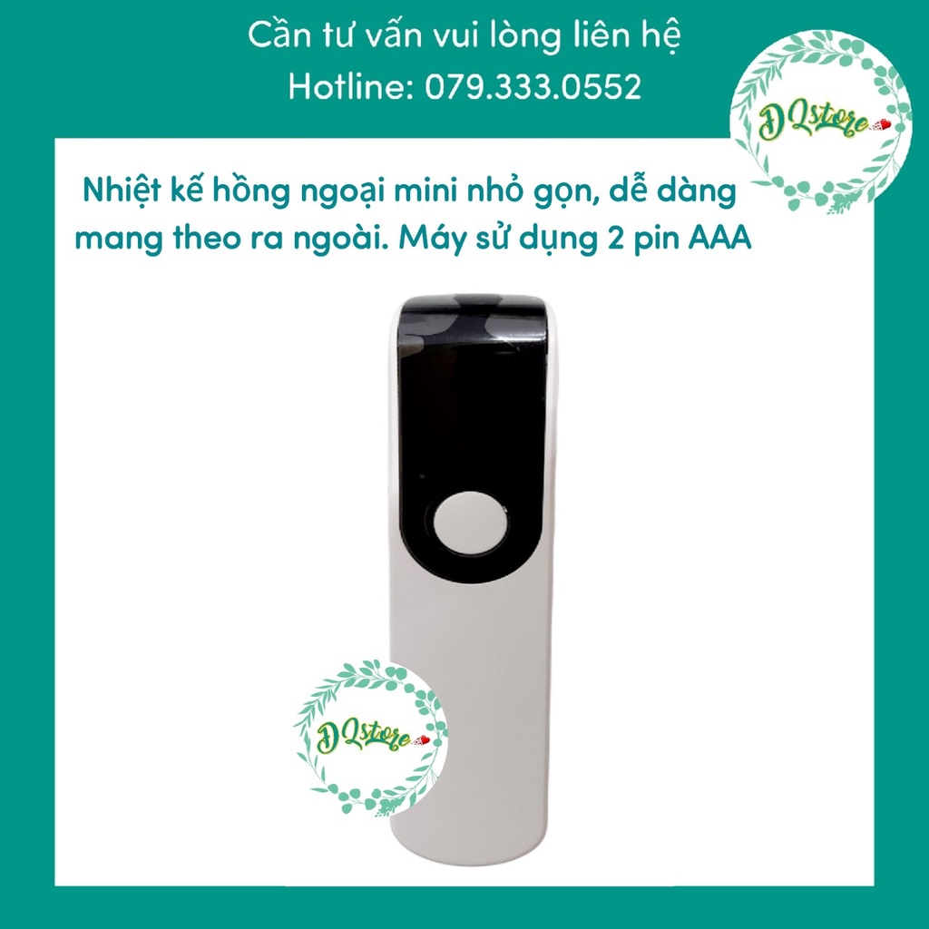 Nhiệt kế hồng ngoại mini Phicon chất lượng cao tiện lợi kèm pin