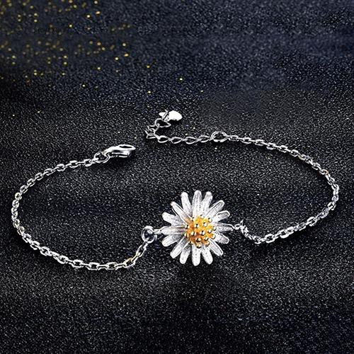 Lắc chân thời trang đính hoa cúc thanh lịch cho nữ | BigBuy360 - bigbuy360.vn