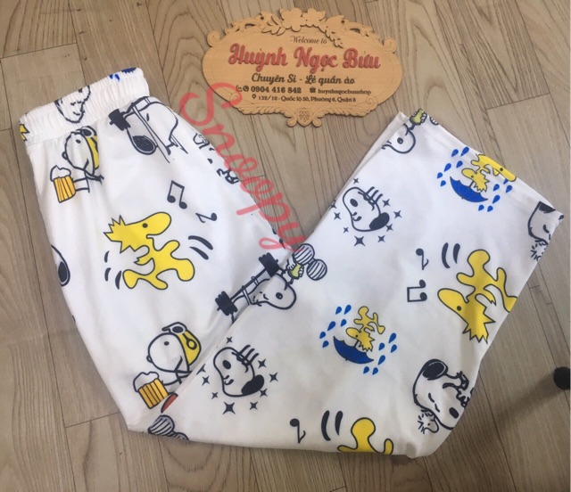 Quần cartoon pant unisex / quần hoạt hình