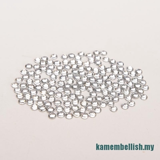 Set 1000 Hạt Đá Pha Lê Tròn 4mm Tự Trang Trí Móng Tay
