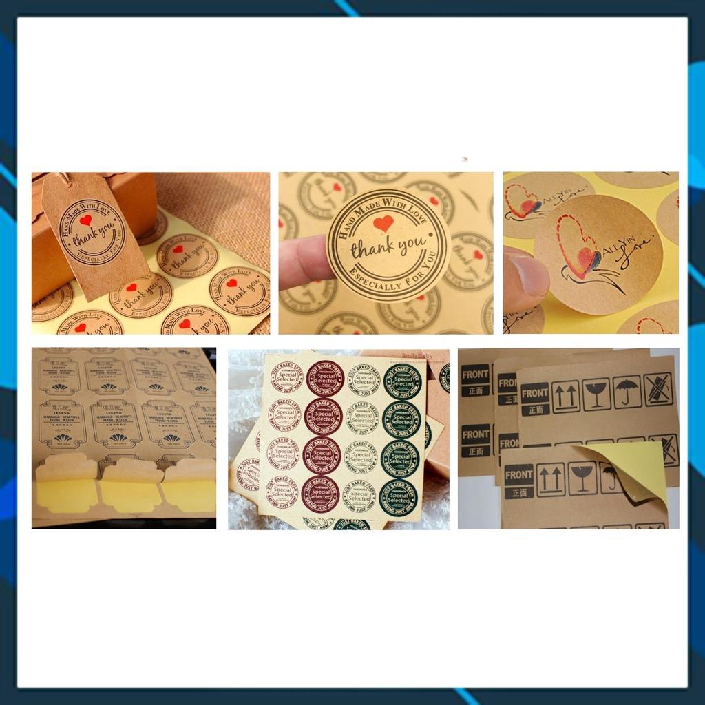 DECAL GIẤY DA BÒ A4