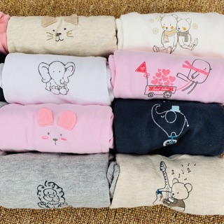 Set 5 body cổ 3 phân, size 3M -36M