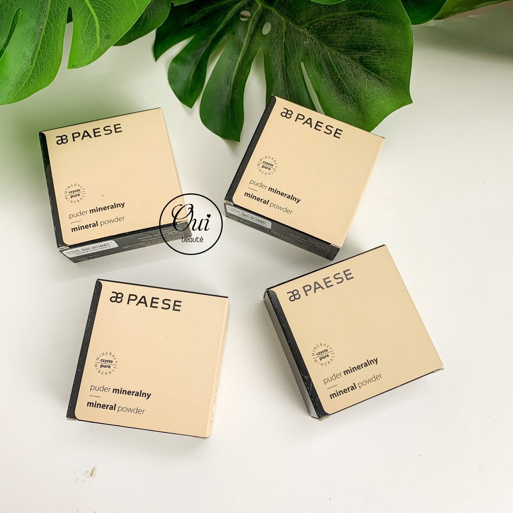 Phấn phủ Paese Mineral Powder, Phấn nền dạng bột mềm mịn 15g Ouibeaute