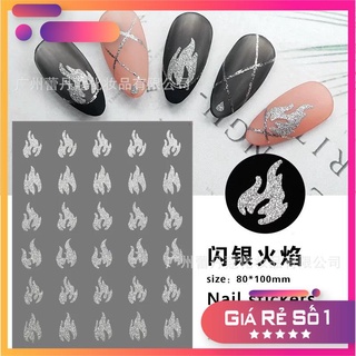 Sticker Flash trang trí móng tay - Siêu sáng